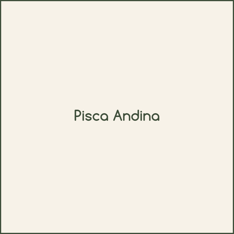 Pisca Andina