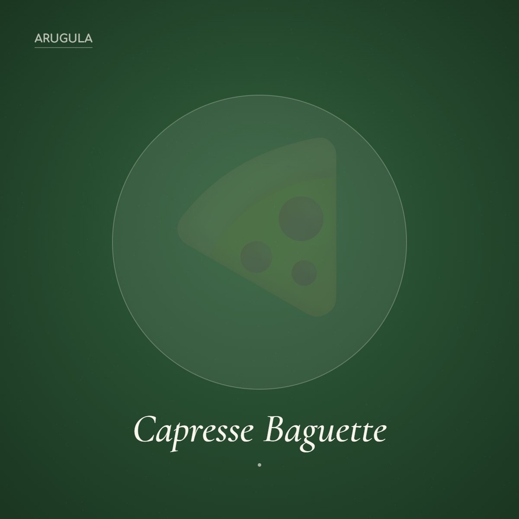 [HAMBURGESAS Y SANDWICHES] CAPRESSE BAGUETTE