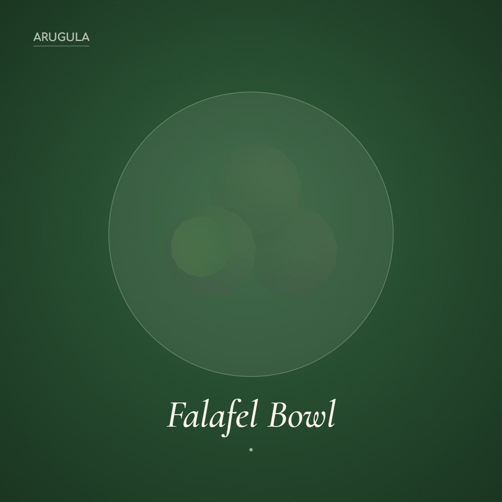 [FALA-BOWL] FALAFEL BOWL